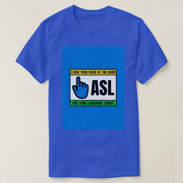 T-SHIRT ASL (Design devant)