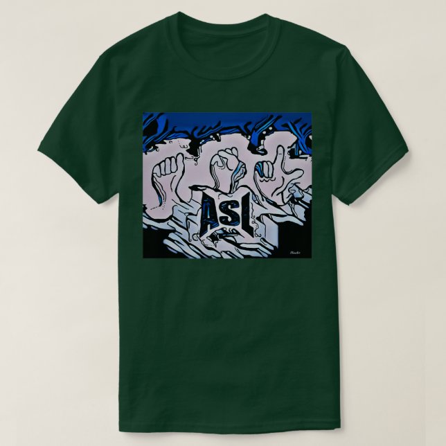 T-SHIRT ASL 10 (Design devant)