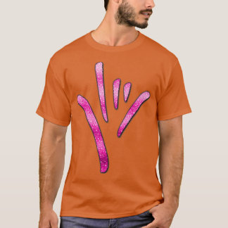 T-shirt ASL American Sign Language Je vous aime 7