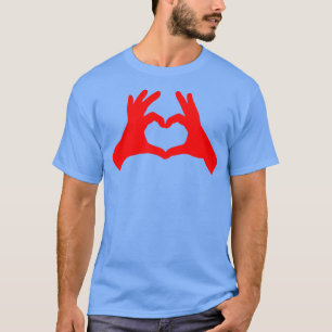 T-shirt ASL American Sign Language Love 5