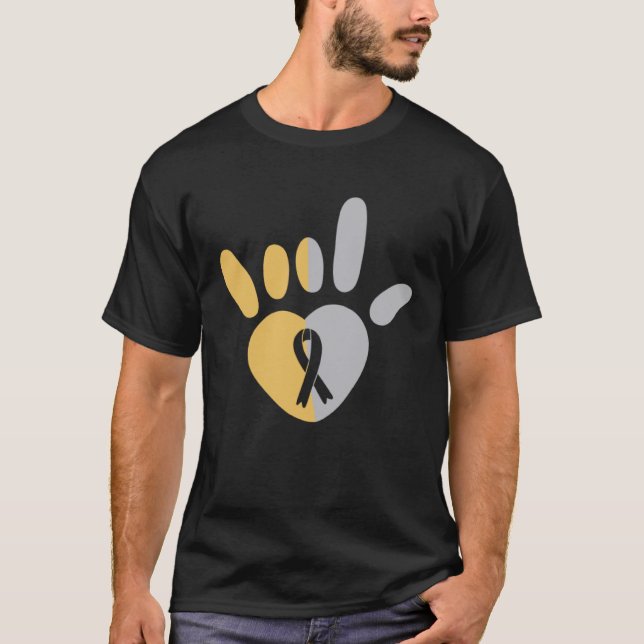 T-shirt ASL Love Sign American Sign Language Deaf Awards (Devant)