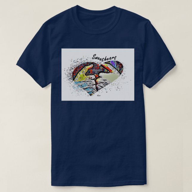 T-shirt ASL Sweetheart (Design devant)