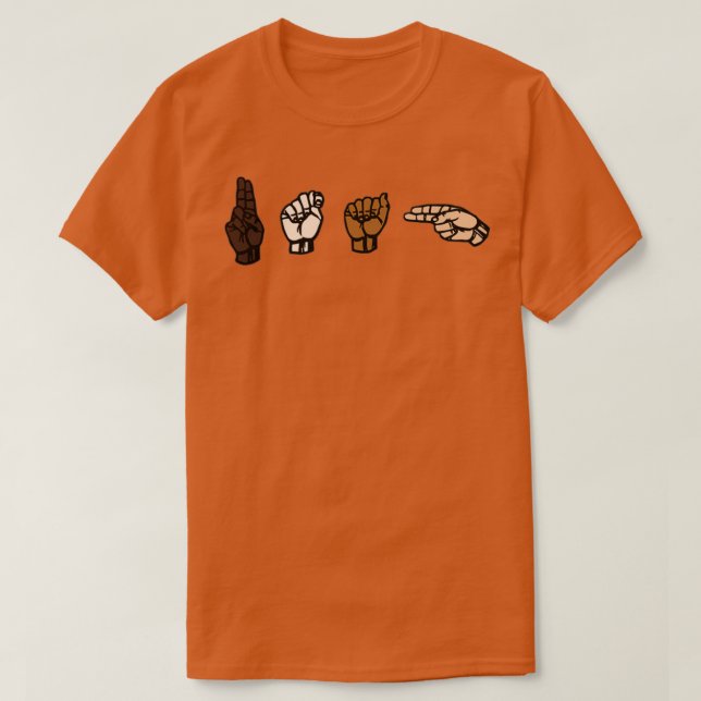 T-shirt ASL Utah (Design devant)