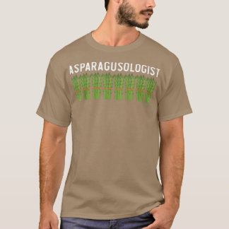 T-shirt Asparagusologue Asparagus Lover Vegetable V