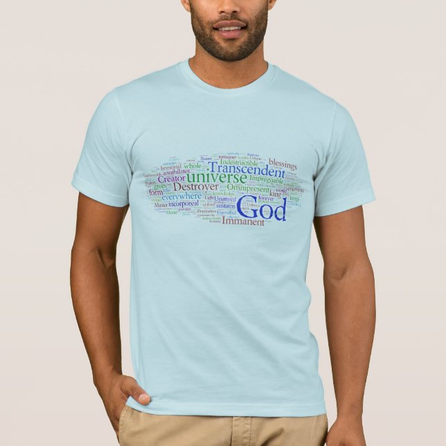 T-shirt Aspects de Dieu (Devant)