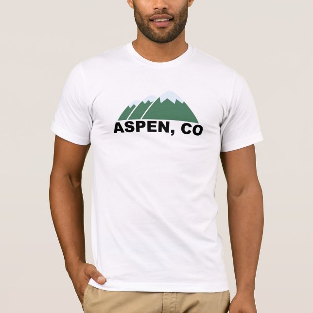 T-shirt Aspen, Co (Devant)