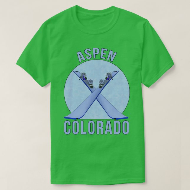 T-shirt Aspen Colorado (Design devant)