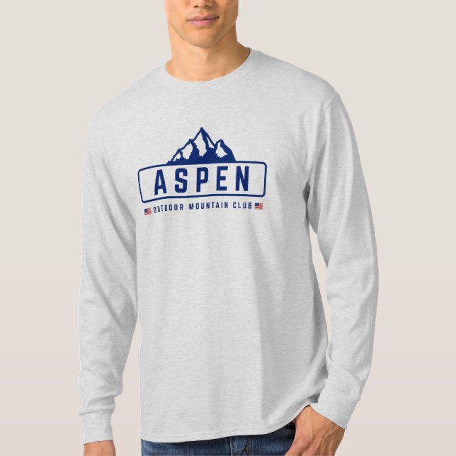 T-shirt Aspen De plein air (Devant)