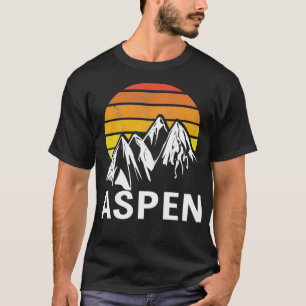 T-shirt Aspen Highlands Snowmass Colorado USA Ski Resort S