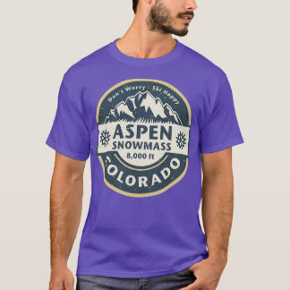 T-shirt Aspen Snowmass Colorado
