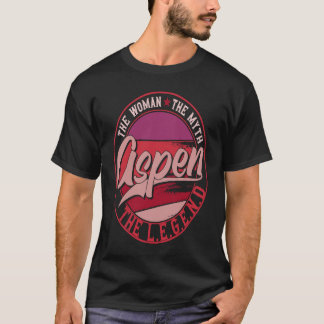 T-shirt Aspen the Lady of Myth the Legend