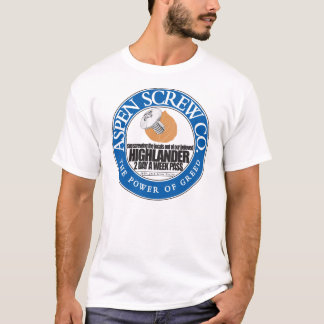 T-shirt AspenScrewCoFront