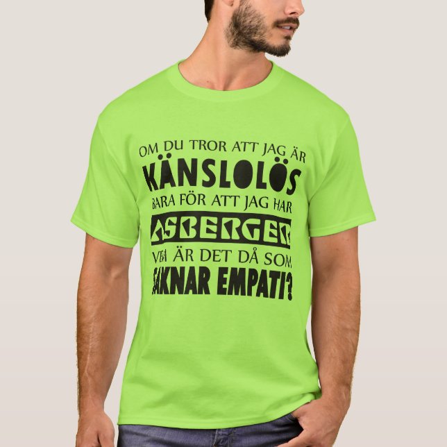 T-shirt Asperger - empati (Devant)