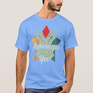 T-shirt Asperges Oui Drôle Gardener de légumes 75
