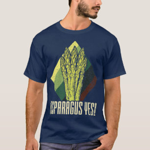 T-shirt Asperges Oui Drôle Gardener de légumes Premium T-S