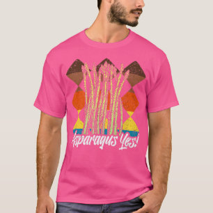 T-shirt Asperges Oui Drôle Gardener végétal