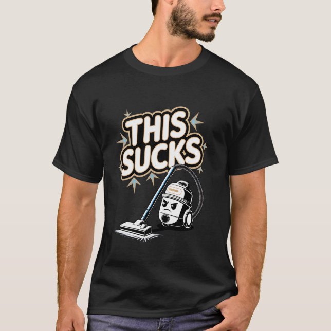 T-shirt Aspirateur C'est nul (Devant)