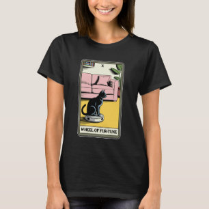 T-shirt Aspirateur Robot Roue de Fur-Tune Drôle de Tarot