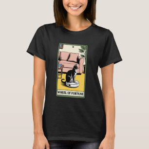 T-shirt Aspirateur Robot Wheel of Fortune Drôle Tarot