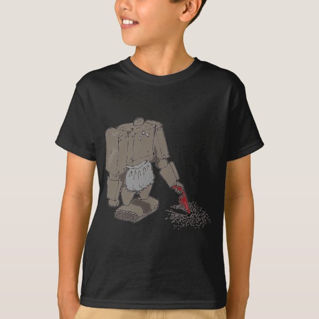 T-shirt Aspirateur robotique (Devant)
