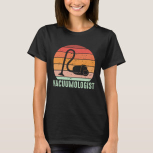 T-shirt Aspirateur Vacuumlogist Hommes Femmes Rétro Concie