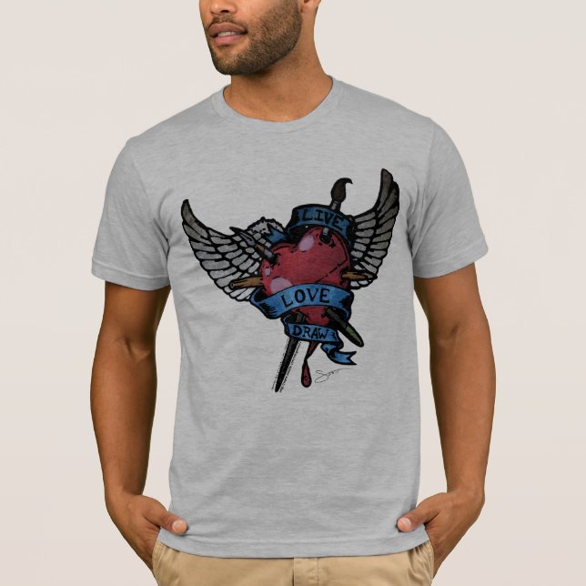 T-shirt Aspiration vivante d'amour (Devant)