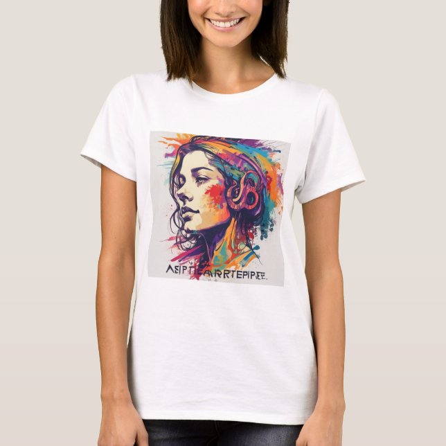 T-shirt Aspire Atteindre Inspirer (Devant)