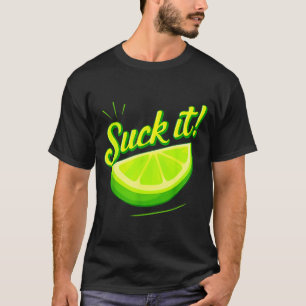 T-shirt Aspire la lime verte citron amour drôle party mexi