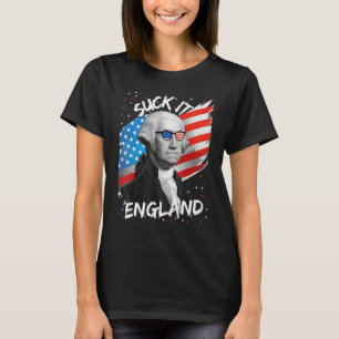 T-shirt Aspire le Angleterre 4 juillet George 1776 Drapeau