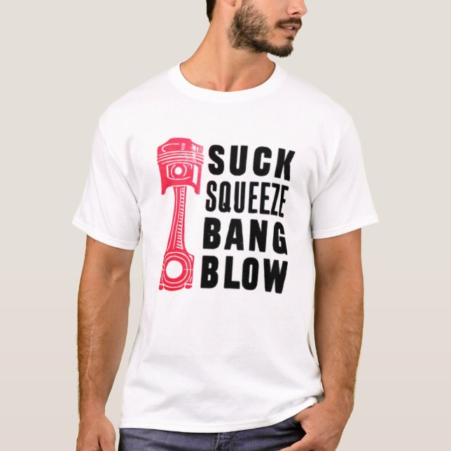 T-shirt ASPIRER SERrer EXPLOSION SOUFFLER (Devant)