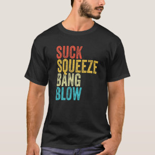T-shirt Aspirez Pressez Bang Soufflez Drôle Mécanicien Voi