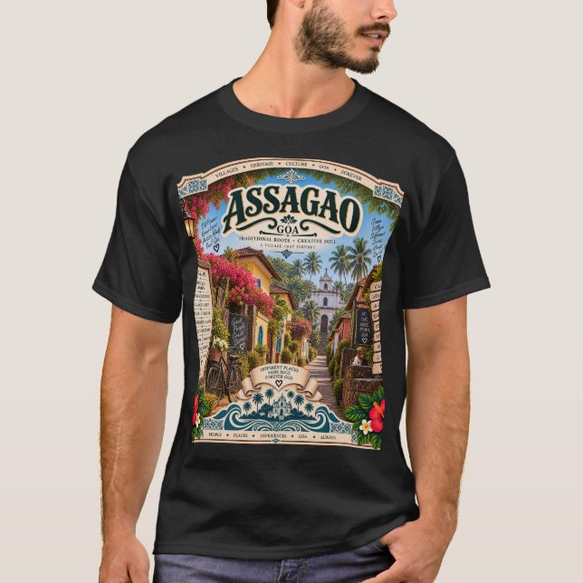 T-Shirt Assagao Goa (Devant)