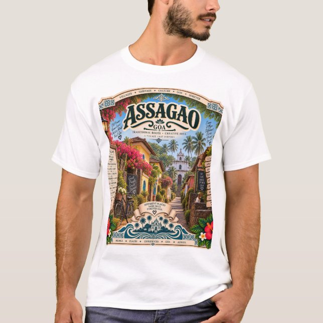 T-Shirt Assagao Goa (Devant)