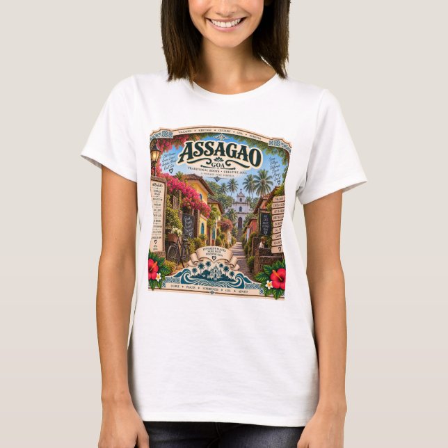 T-Shirt Assagao Goa (Devant)