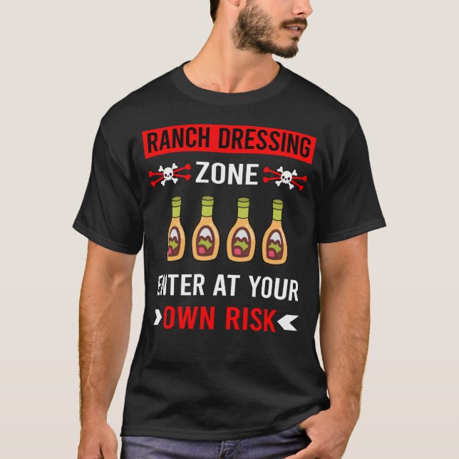 T-shirt Assaisonnement Ranch Zone de Risque (Devant)