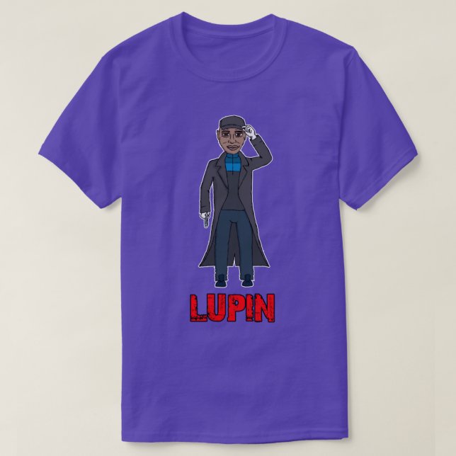 T-shirt Assane Diop Lupin (Design devant)