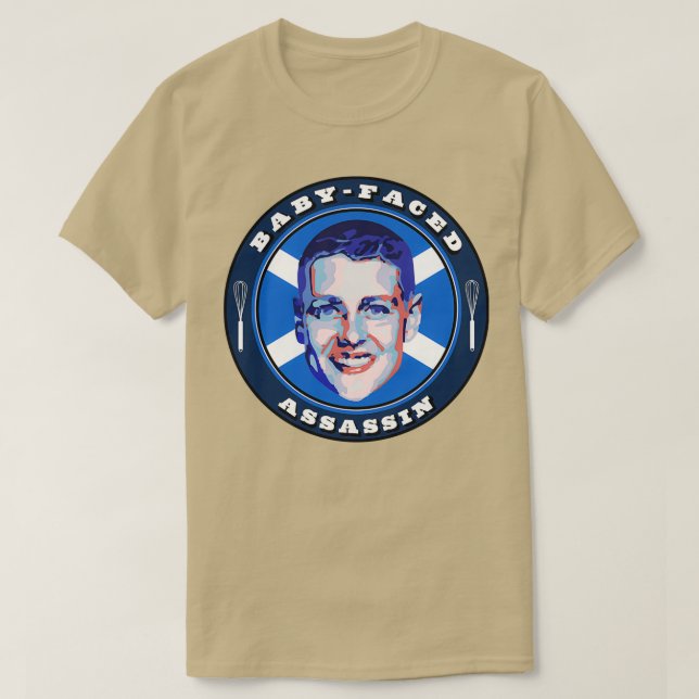 T-shirt Assassin à visage bébé (Design devant)