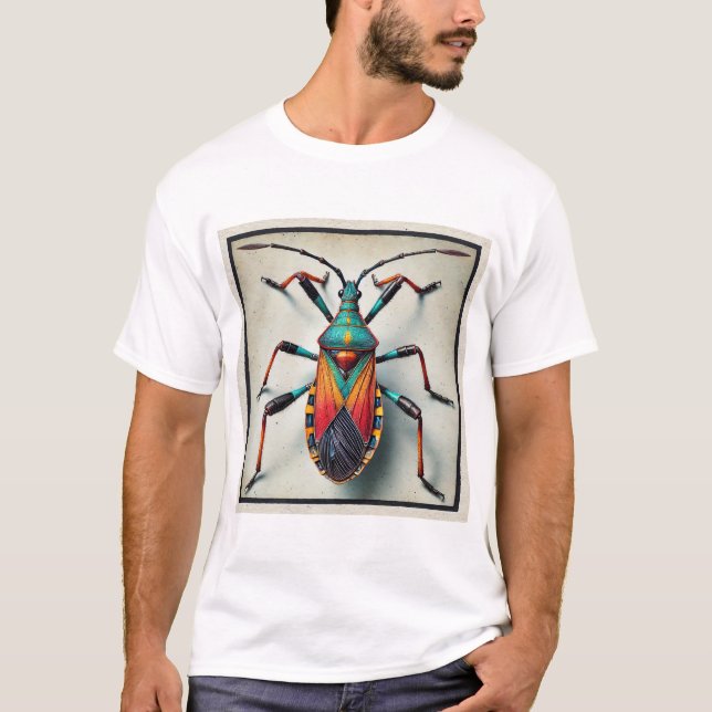 T-shirt Assassin Bug 280824IREF201 - Watercolor (Devant)