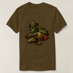 T-shirt Assassin d'asperges — Ninja Silencieux Légume Drôl