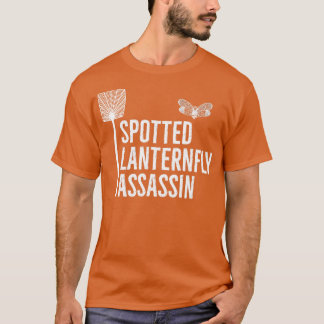T-shirt Assassin de contrôle de lanternfly tacheté