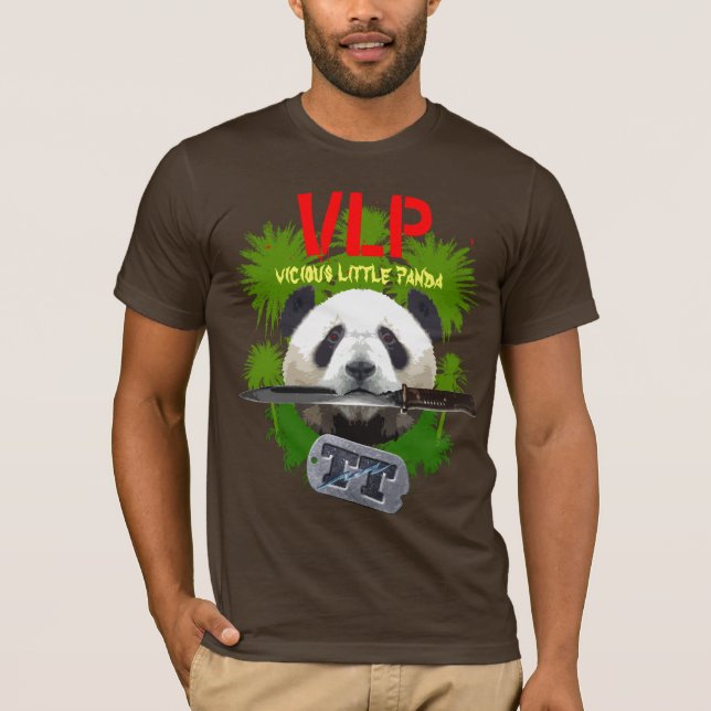 T-shirt Assassin de panda (Devant)