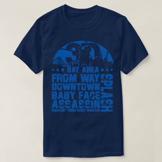 T-shirt Assassin Face Bébé De Way Downtown (Design devant)