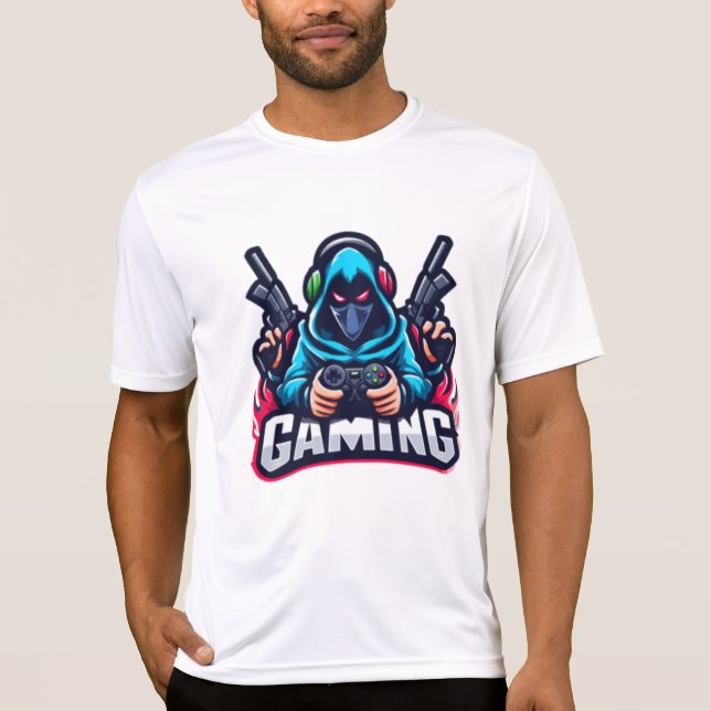T-shirt 🔥 Assassin Hood Gamer Streetwear Tee - Freefit Na (Devant)