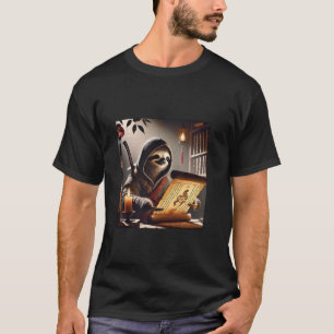 T-shirt Assassin Samouraï Paresseux