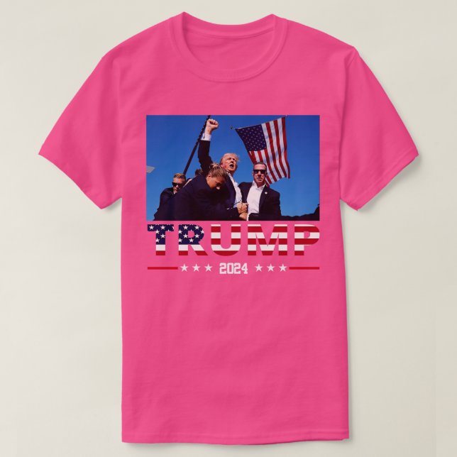 T-shirt Assassinat 2024 Président (Design devant)