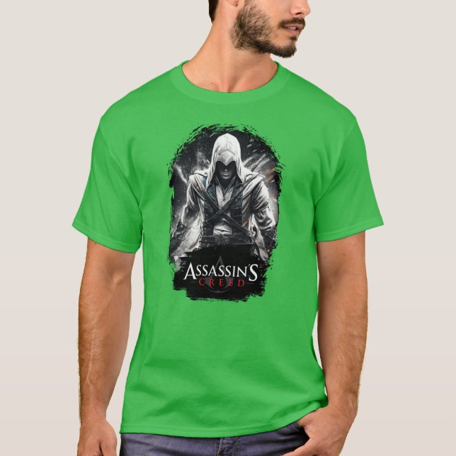 T-shirt Assassins Creed rétro (Devant)