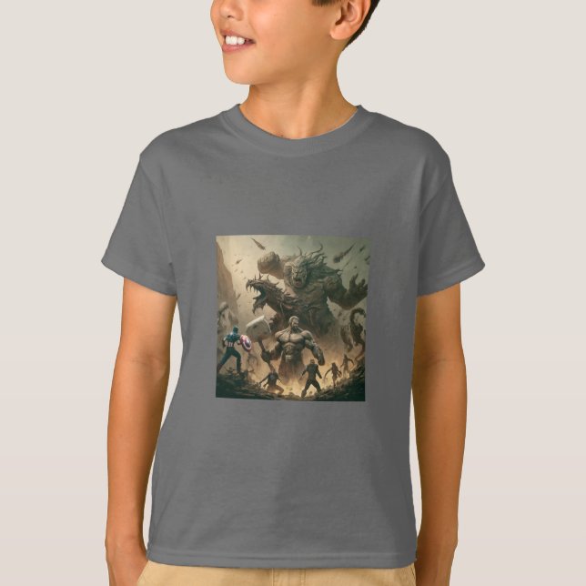 T-shirt : Assemblé pour la victoire (Devant)