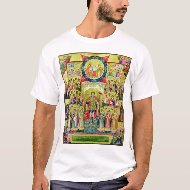 T-shirt Assemblée d'Arkhangel Michael et d'autres anges (Devant)