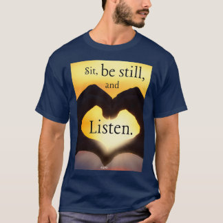 T-shirt Asseyez-vous