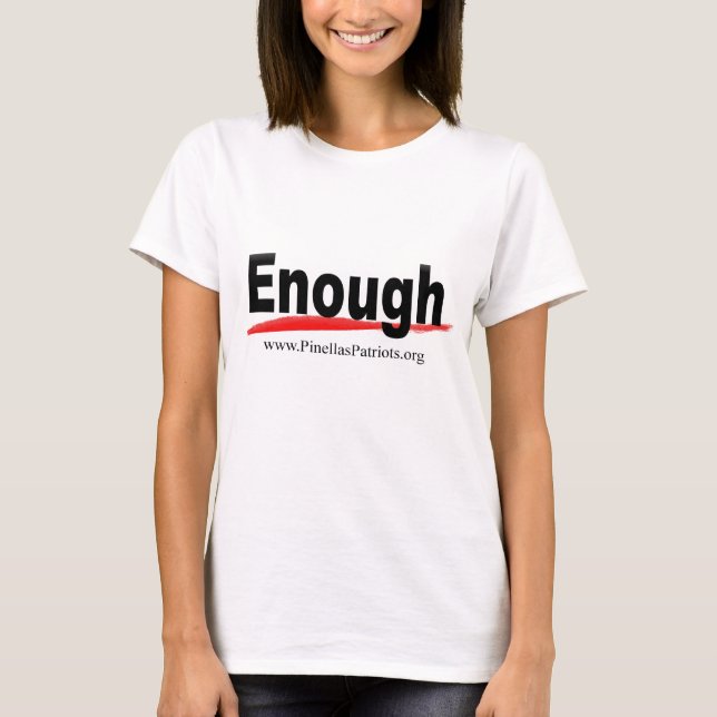 T-shirt Assez (Devant)